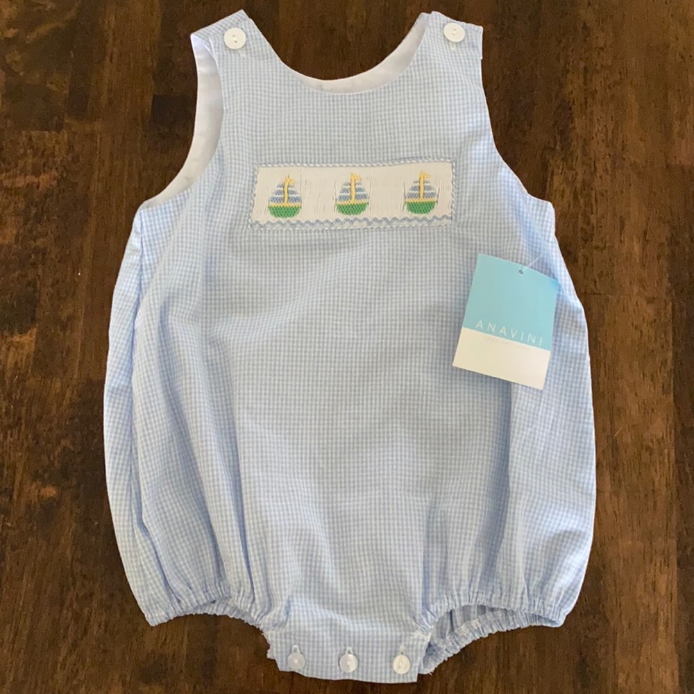 Anavini Sailboat Bubble NWT